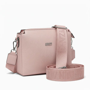 Borsa borsetta donna a tracolla firmata NAZARENO GABRIELLI multitasche 3 tasche con cerniera nuova