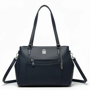 La Alessandra - Borsa a bauletto borsetta firmata GYOIAMEA a mano tracolla shopping simil pelle tote