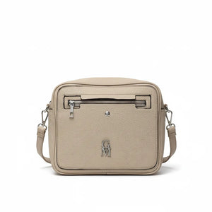 La Midna - Borsa a tracolla firmata GYOIAMEA tracolla casual simil pelle molte zip tasche