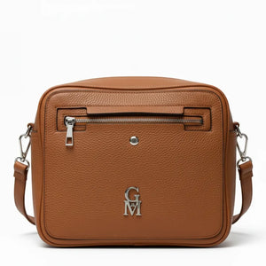 La Midna - Borsa a tracolla firmata GYOIAMEA tracolla casual simil pelle molte zip tasche