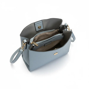 YYCoveri- Borsa Donna Modello secchiello catena Hobo Casual con Dettagli Dorati