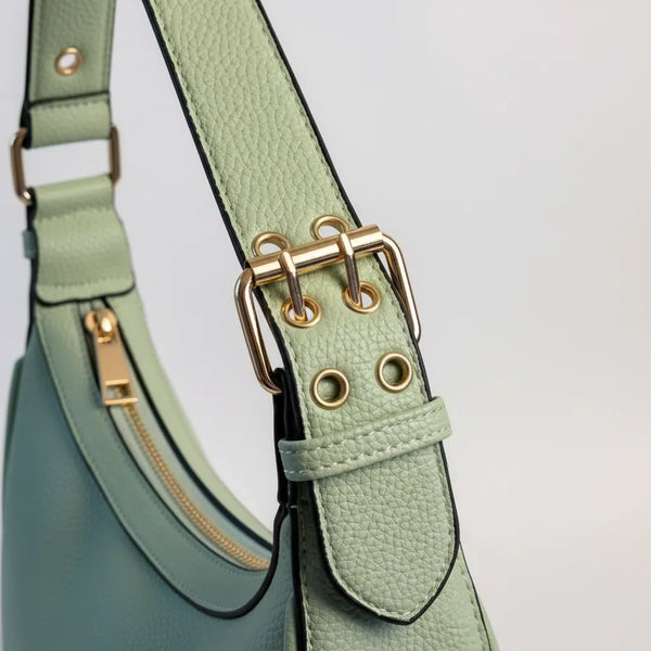 YYcoveri- Borsa borsetta con Doppia Tracolla Removibile mezzaluna