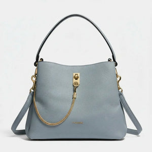 YYCoveri- Borsa Donna Modello secchiello catena Hobo Casual con Dettagli Dorati
