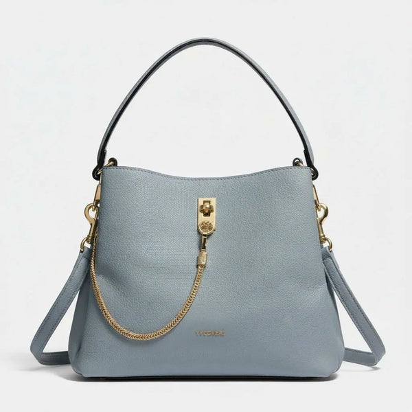 YYCoveri- Borsa Donna Modello secchiello catena Hobo Casual con Dettagli Dorati