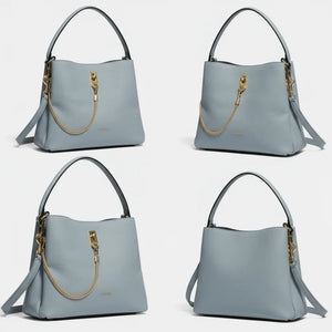 YYCoveri- Borsa Donna Modello secchiello catena Hobo Casual con Dettagli Dorati