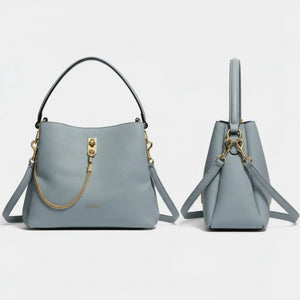 YYCoveri- Borsa Donna Modello secchiello catena Hobo Casual con Dettagli Dorati