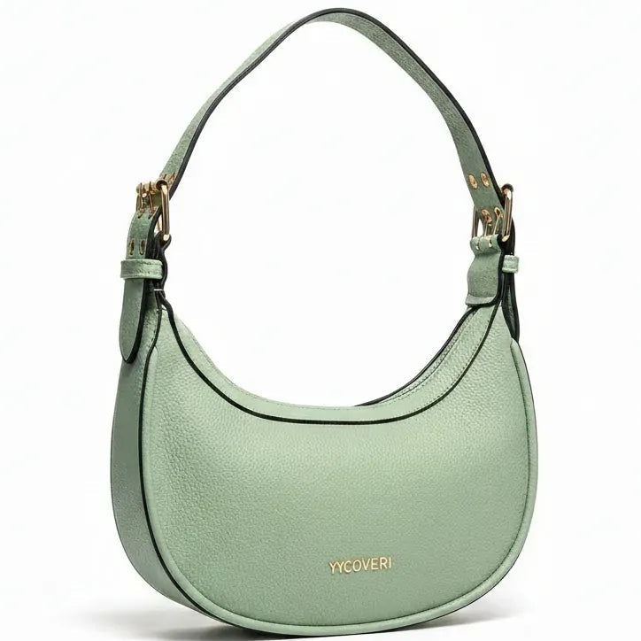 YYcoveri- Borsa borsetta con Doppia Tracolla Removibile mezzaluna