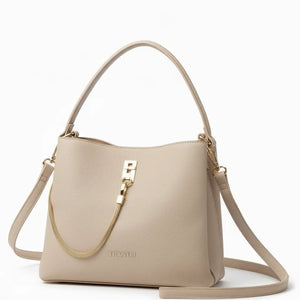 YYCoveri- Borsa Donna Modello secchiello catena Hobo Casual con Dettagli Dorati