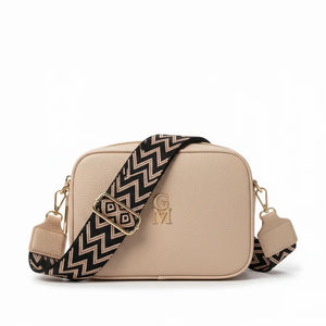 Fragolita - Borsa borsetta donna a tracolla firmata GYOIAMEA multitasche 3 tasche con cerniera nuova