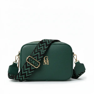 Fragolita - Borsa borsetta donna a tracolla firmata GYOIAMEA multitasche 3 tasche con cerniera nuova