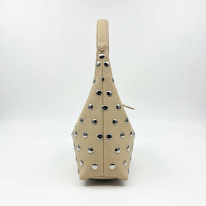 Gian Marco Venturi- Borsa Donna sacco grande Hobo Casual borche borchiata rock