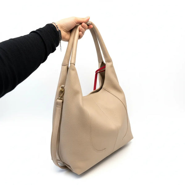 YYCoveri- Borsa Donna Modello sacco grande catena Hobo Casual con Dettagli Dorati