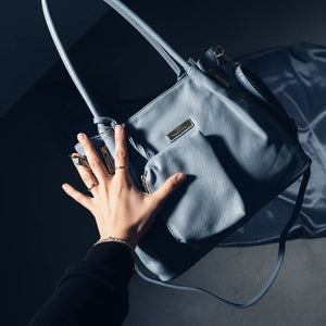 CHARRO - Borsa Donna sacco grande tote bag shopping Casual manici spalla simil pelle