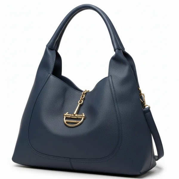 YYCoveri- Borsa Donna Modello sacco grande catena Hobo Casual con Dettagli Dorati