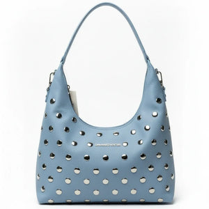 Gian Marco Venturi- Borsa Donna sacco grande Hobo Casual borche borchiata rock