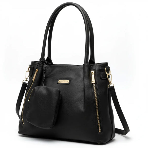 CHARRO - Borsa Donna sacco grande tote bag shopping Casual manici spalla simil pelle