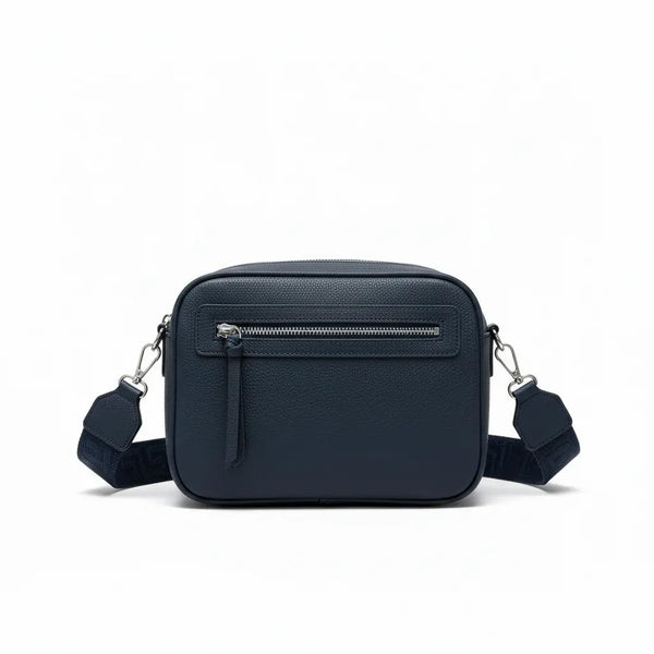 Herisson Firenze - Borsa borsetta bustina 5 tasche zip donna firmata tracolla logata simil pelle