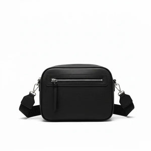 Herisson Firenze - Borsa borsetta bustina 5 tasche zip donna firmata tracolla logata simil pelle
