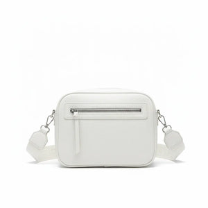 Herisson Firenze - Borsa borsetta bustina 5 tasche zip donna firmata tracolla logata simil pelle