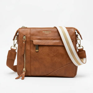 Herisson Firenze - Borsa borsetta bustina 3 tasche donna firmata tracolla logata simil pelle