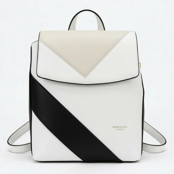 Herisson - Zaino rigido multicolore limited edition simil pelle donna zainetto