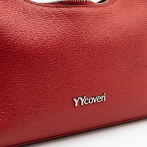 YYcoveri- Borsa borsetta con Doppia tasca mezzaluna piccola