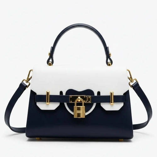 Herisson Firenze - Borsa borsetta Limited Edition Chiusura a lucchetto Old Money aesthetic modello iconico