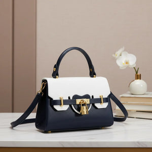 Herisson Firenze - Borsa borsetta Limited Edition Chiusura a lucchetto Old Money aesthetic modello iconico
