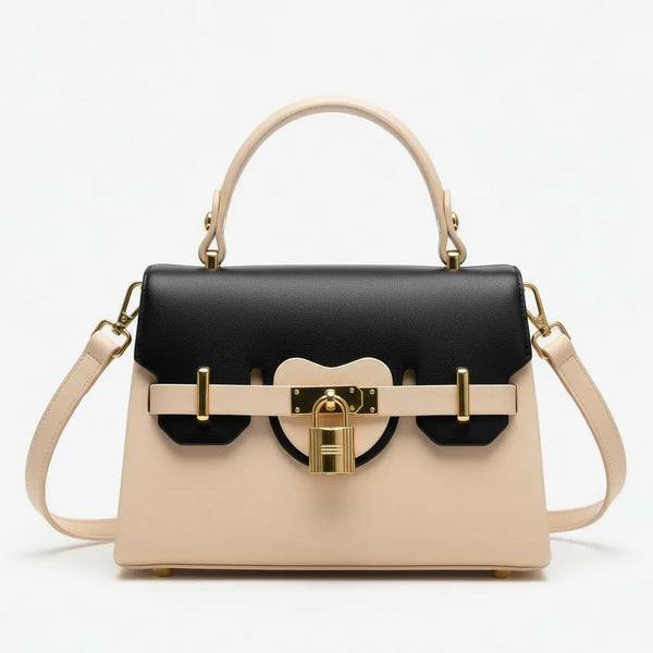 Herisson Firenze - Borsa borsetta Limited Edition Chiusura a lucchetto Old Money aesthetic modello iconico