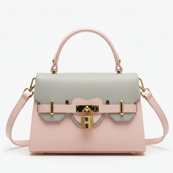 Herisson Firenze - Borsa borsetta Limited Edition Chiusura a lucchetto Old Money aesthetic modello iconico