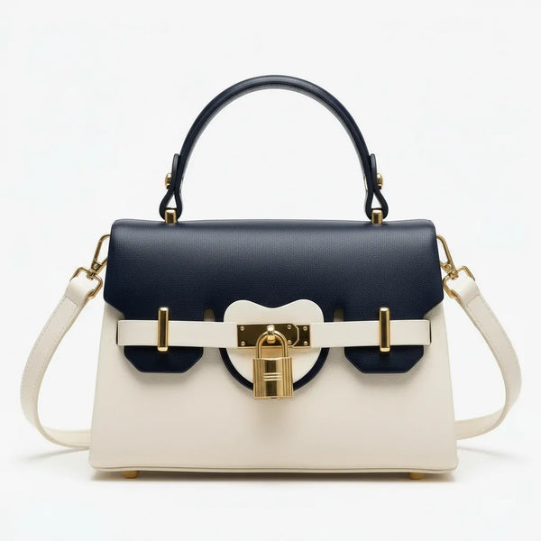 Herisson Firenze - Borsa borsetta Limited Edition Chiusura a lucchetto Old Money aesthetic modello iconico
