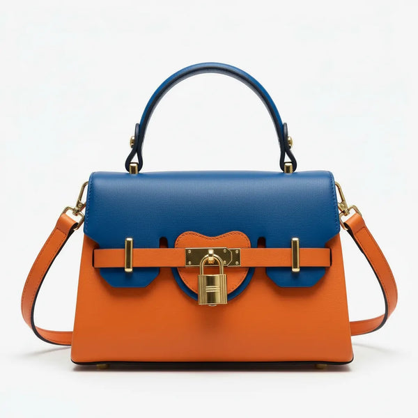 Herisson Firenze - Borsa borsetta Limited Edition Chiusura a lucchetto Old Money aesthetic modello iconico