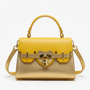 Herisson Firenze - Borsa borsetta Limited Edition Chiusura a lucchetto Old Money aesthetic modello iconico