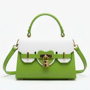 Herisson Firenze - Borsa borsetta Limited Edition Chiusura a lucchetto Old Money aesthetic modello iconico