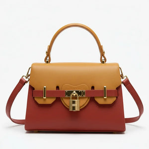 Herisson Firenze - Borsa borsetta Limited Edition Chiusura a lucchetto Old Money aesthetic modello iconico