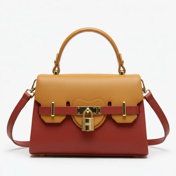 Herisson Firenze - Borsa borsetta Limited Edition Chiusura a lucchetto Old Money aesthetic modello iconico