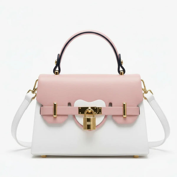 Herisson Firenze - Borsa borsetta Limited Edition Chiusura a lucchetto Old Money aesthetic modello iconico