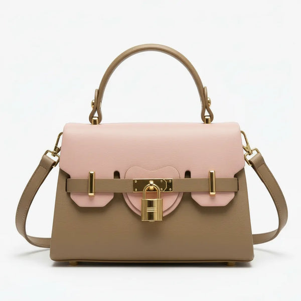 Herisson Firenze - Borsa borsetta Limited Edition Chiusura a lucchetto Old Money aesthetic modello iconico