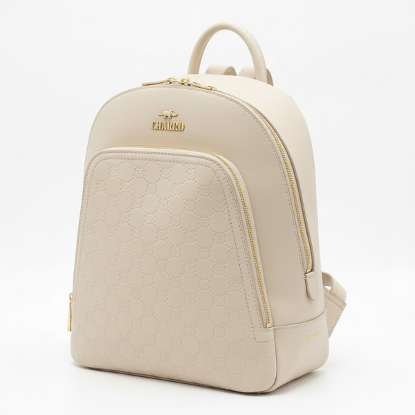 Charro - Zaino rigido ovetto limited edition simil pelle donna zainetto cartella