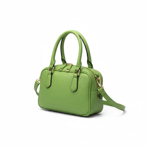 La Intrepida - Borsa a bauletto baguette con charms borsetta firmata GYOIAMEA a mano tracolla