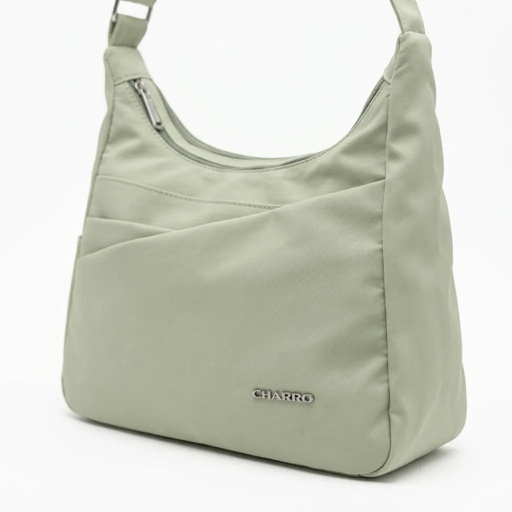 Charro - Borsa Tracolla Donna in Nylon Multitasche. Impermeabile e Leggera