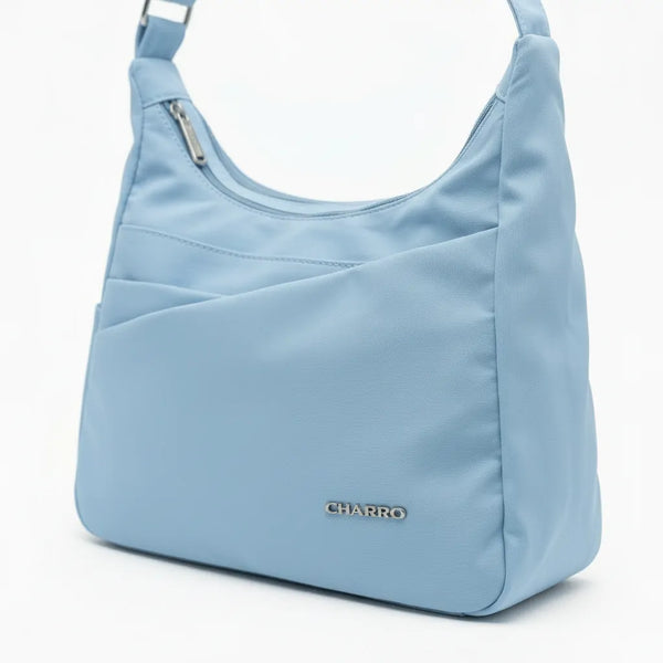 Charro - Borsa Tracolla Donna in Nylon Multitasche. Impermeabile e Leggera