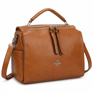 Nazareno Gabrielli - Borsa donna morbida a bauletto tracolla