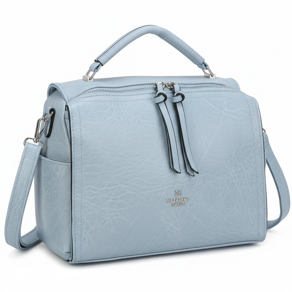 Nazareno Gabrielli - Borsa donna morbida a bauletto tracolla