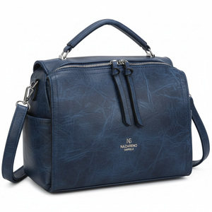 Nazareno Gabrielli - Borsa donna morbida a bauletto tracolla