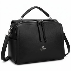 Nazareno Gabrielli - Borsa donna morbida a bauletto tracolla