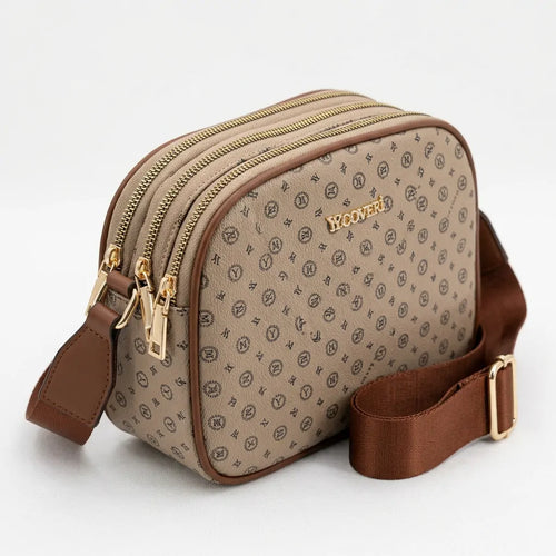 Borsa firmata YYcoveri multi tasche capiente donna tracolla fantasia piccola borsetta