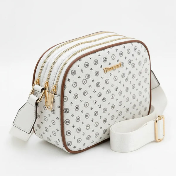 Borsa firmata YYcoveri multi tasche capiente donna tracolla fantasia piccola borsetta