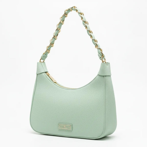 CHARRO - Borsa borsetta sacco piccola donna a tracolla firmata Modello monomanico catena