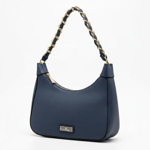 CHARRO - Borsa borsetta sacco piccola donna a tracolla firmata Modello monomanico catena
